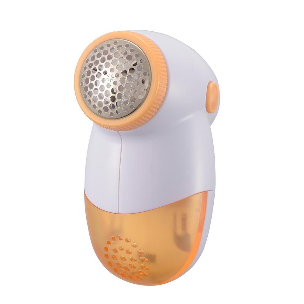 毛玉取り器(手のひらサイズ/32mm外刃/単3形×2本使用/本体質量90g/オレンジ)_08-3311_KAJ-KE508R_OHM(オーム電機)